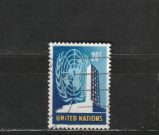 Nations Unies (New-York) YT 143 Obl : Siège De L'ONU - 1965 - Usados