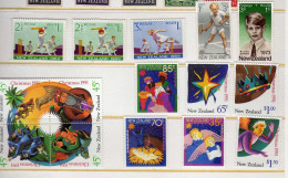 Nouvelle-Zelande - (1987-91) - Christmas - Neufs** - MNH - Ungebraucht