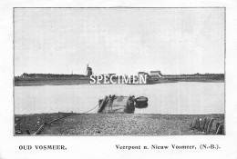 Prent - Veerpont Nieuw Vosmeer - Oud-Vossemeer  - 8.5x12.5 Cm - Tholen