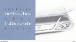 Dépliant Opel Astra, Invitation 1998 - Advertising