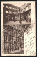 AK Heidelberg, Portal Am Otto-Heinrichsbau, Der Kaisersaal  - Heidelberg