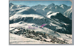 ALPE D'HUEZ 38 - La Station L'aiguille Du Plat De La Selle La Muzelle 1970 - Autres & Non Classés