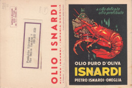 CODOGNATO - Cartolina Pubblicitaria A Depliant Olio ISNARDI - Unclassified