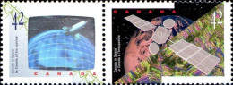 Canada Poste N** Yv:1278/1279 Le Canada à L'aire Spaciale - Unused Stamps