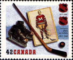 Canada Poste N** Yv:1280/1282 75.Anniversaire De La Ligue Nationale De Hockey - Neufs