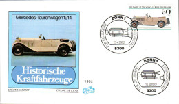 ALLEMAGNE FDC 1982 VOITURE MERCEDES 1914 - Auto's