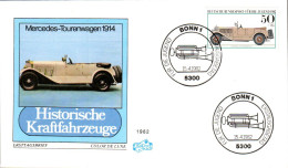 ALLEMAGNE FDC 1982 VOITURE MERCEDES 1914 - Voitures