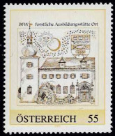 PM BFW  Forstliche Ausbildungsstätte Ort Ex Bogen Nr. 8019276  Postfrisch - Timbres Personnalisés