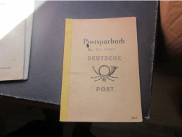 Postsparbuch Nr 912-563871  Deutsche Post - Documentos Históricos