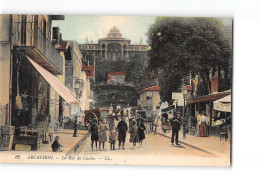 ARCACHON - La Rue Du Casino - Très Bon état - Arcachon