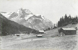 Postcard Switzerland Gsteig Grundtal Mit Oldenhorn - Other & Unclassified