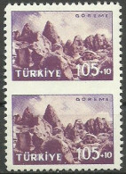 Turkey; 1959 Tourist Propaganda Of Goreme ERROR "Partially Imperf." - Ongebruikt