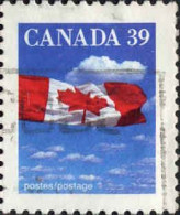 Canada Poste Obl Yv:1123 Mi:1161A Drapeau Canadien (Obl.mécanique) - Used Stamps