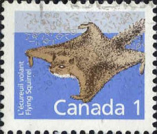 Canada Poste Obl Yv:1064 Mi:1102xA L'écureuil Volant Flying Squirrel (Obli. Ordinaire) - Usados