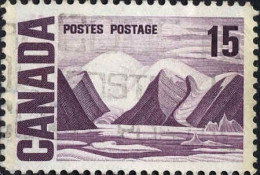 Canada Poste Obl Yv: 385 Mi:405Ax Ile Bylot (Belle Obl.mécanique) - Usati