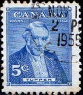 Canada Poste Obl Yv: 285 Mi:307 Charles Tuppers (TB Cachet Rond) - Usati