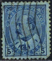 Canada Poste Obl Yv:  80 Mi:79A Edouard VII Dentelure Courte (Lign.Ondulées) - Used Stamps