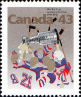Canada Poste N** Yv:1304 Mi:1349 Stanley Cup La Coupe Stanley - Unused Stamps