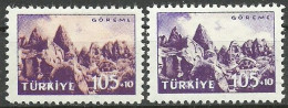 Turkey; 1959 Tourist Propaganda Of Goreme "Color Tone Variety" - Neufs