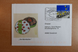 Postal Stationery, Ladybug, Chocolate - Andere & Zonder Classificatie