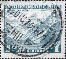 Chili Poste Obl Yv: 323 Mi:676 Laguna Del Inca (TB Cachet Rond) - Cile