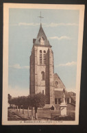 Bombon - L'église Et La Place - 77 - Altri & Non Classificati