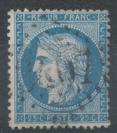 Lot N°83477   N°60, Oblitéré GC 3407 SIGEAN(10), Indice 3 - 1871-1875 Ceres