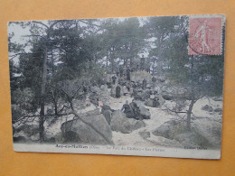 ACY En MULTIEN -- Le Parc Du Château - Les Pierres - Cpa Colorisée 1905 - TOP ANIMEE - Andere & Zonder Classificatie