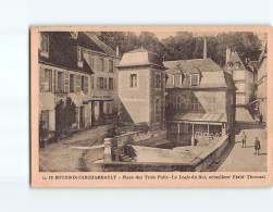 BOURBON L'ARCHAMBAULT : Place Des Trois Puits, Le Logis Du Roi - état - Bourbon L'Archambault