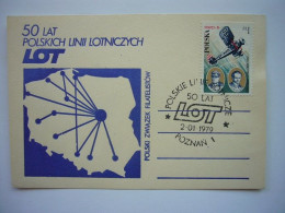 Avion / Airplane / LOT - POLISH AIRLINES / 50 LAT / Polskich Lini Lotniczych / 2.01.1979 - 1946-....: Modern Tijdperk