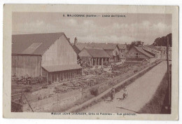 72 - MALICORNE - Usine De L'Union - Maison Jean Chardon - 1928 - Malicorne Sur Sarthe