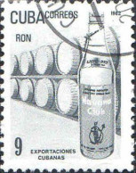 Cuba Poste Obl Yv:2341 Mi:2638 Exportaciones Cubanas Ron (TB Cachet Rond) - Gebraucht