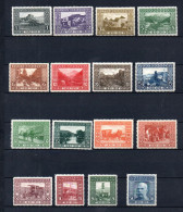 Bosnia Herzegowina (Austria) 1910 Old Set Fanz Josef Stamps (Michel 45/60) MLH - Bosnien-Herzegowina