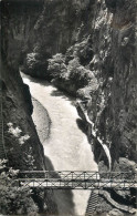 Postcard Switzerland Aareschlucht Bei Meiringen 1955 - Autres & Non Classés