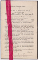 Devotie Doodsprentje Overlijden - Maria Bryssinck - Temse 1876 - 1937 - Esquela