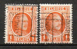 2949 Voorafstempeling Op Nr 190 - TONGEREN 1922 TONGRES - Positie A & B - Rollenmarken 1920-29