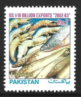 PAKISTAN. N°1108 De 2003. Poissons. - Vissen