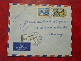 Lettre LIBAN BEYROUTH  1967 RECOMMANDE - Líbano