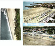 3 C.P. - SAINT GEORGES-DE-DIDONNE (Char.-Mar.) - Vue Panoramique - La Plage - Le "Suzac" (ligne Blanche Fictive) - Saint-Georges-de-Didonne