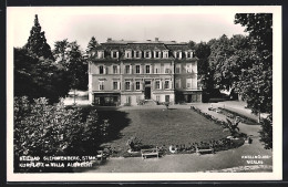 AK Bad Gleichenberg, Kurplatz Mit Villa Albrecht  - Altri & Non Classificati