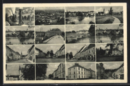 AK Radkersburg, Promenade Im Frühling, Flusspartie, Strassenpartie, Kirche, Denkmal  - Autres & Non Classés