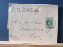 ENTIER560  WRAPPER  G.B. TO WIEN  1905 - Material Postal