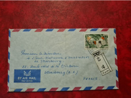 Lettre LIBAN BEYROUTH  1967 RECOMMANDE - Liban