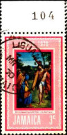 Jamaique Poste Obl Yv: 312 Mi:304 Christ Appearing To St.Peter Bord De Feuille (TB Cachet Rond) - Giamaica (1962-...)