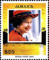 Jamaique Poste N** Yv: 847 Mi:824 Royal Visit Elisabeth II - Jamaique (1962-...)