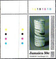 Jamaique Poste N** Yv: 822 Mi:802 Rainbow Cecil Baugh Coin D.feuille - Jamaique (1962-...)