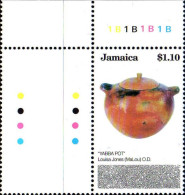 Jamaique Poste N** Yv: 823 Mi:803 Yanna Pct Louisa Jones Coin D.feuille - Jamaique (1962-...)