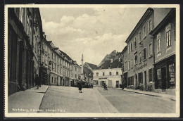 AK Wolfsberg /Kärnten, Passanten Auf Dem Hohen Platz  - Sonstige & Ohne Zuordnung