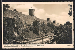 AK Würzburg-Heidingsfeld, Wehrtürme An Der Alten Stadtmauer  - Würzburg