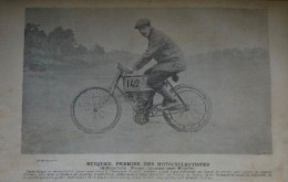 1902 AUTOMOBILE - PARIS = VIENNE - VOITURES Et MOTOCYCLETTES - PNEUS CONTINENTAL - LA VIE AU GRAND AIR - 1900 - 1949